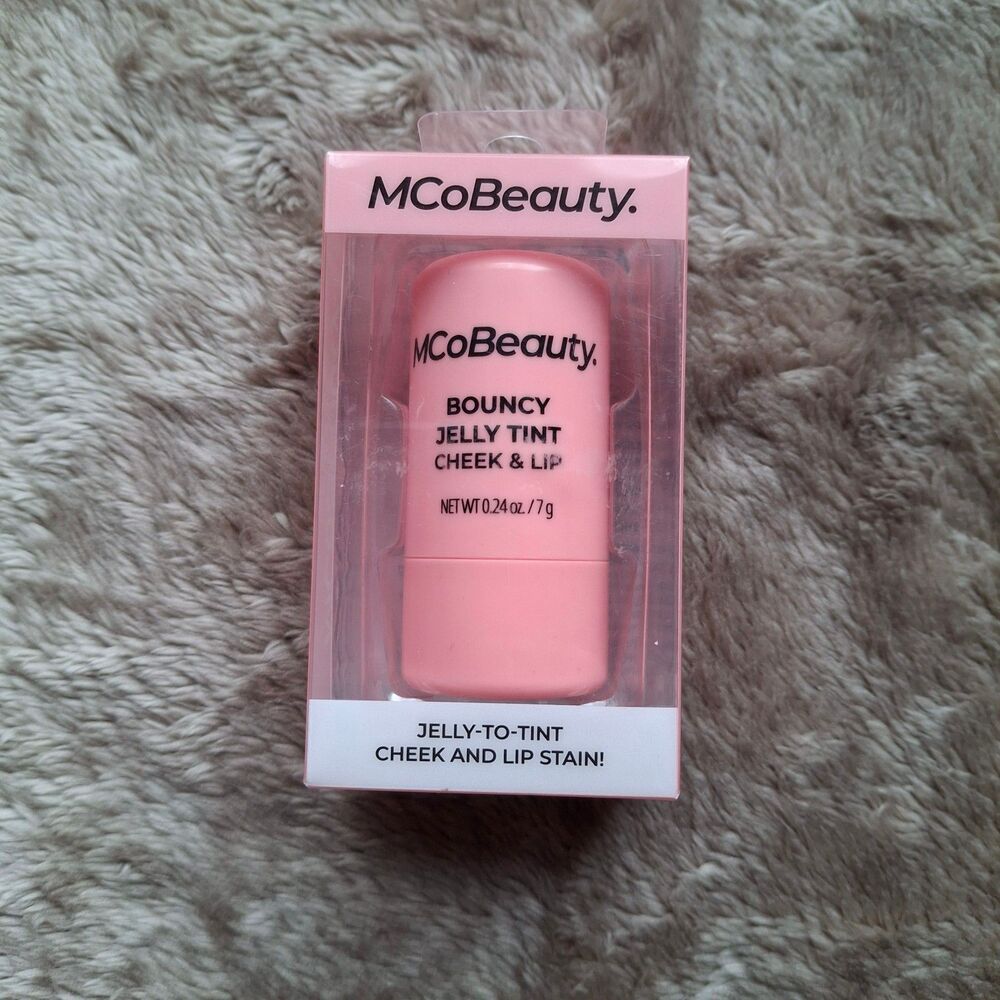 MCoBeauty Bouncy Jelly Tint - Cheek & Lip Stain - Aloe Vera, Sheer, Coral, Dupe